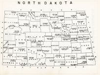 North Dakota State Map, Bottineau County 1959